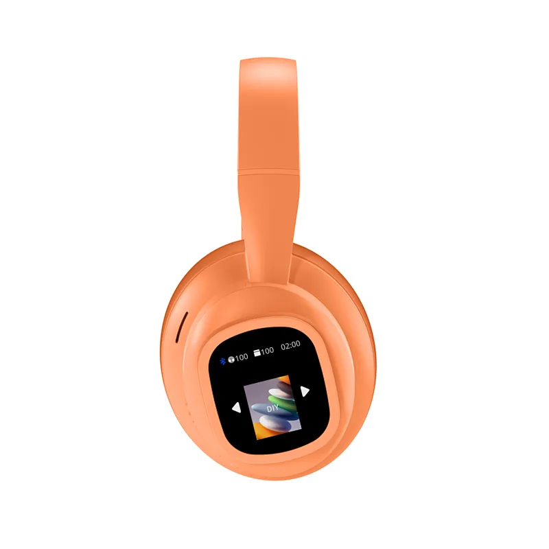 AI Translation Smart Headphones with Detachable Touch Screen